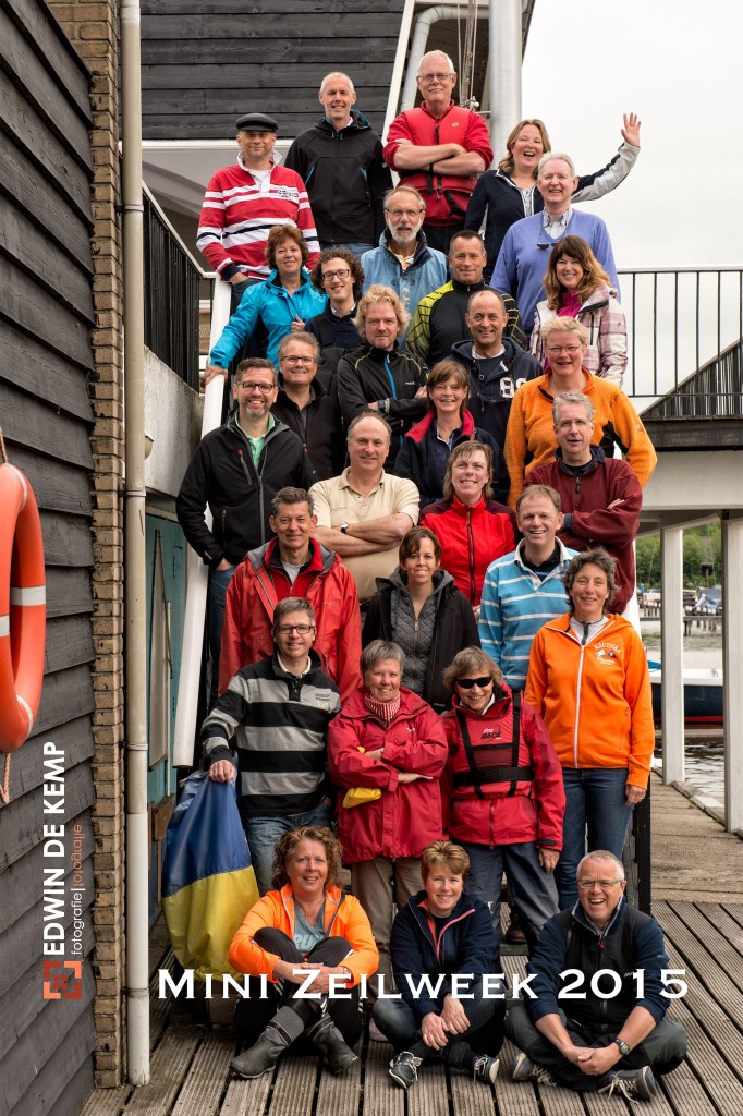Mini Zeilweek 2015 groep
